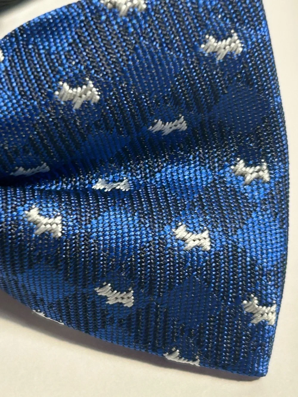 Source Unknown Kids Bow Tie Set - Navy, Royal Blue & Black with Animal Motif